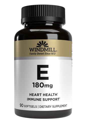Windmill E 180mg Softgels 90's Singles