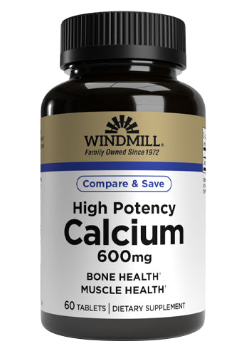 Windmill Calcium 600MG Tablets 60s