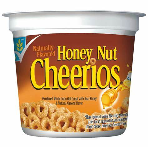Honey Nut Cheerios Cereal Cups 1.6oz