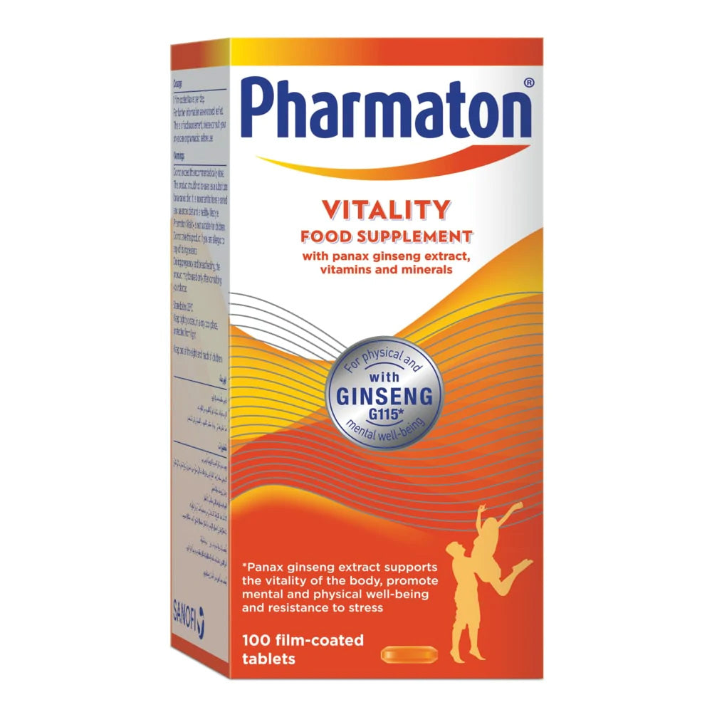 Pharmaton Vitality Tablet Multivitamin 100's