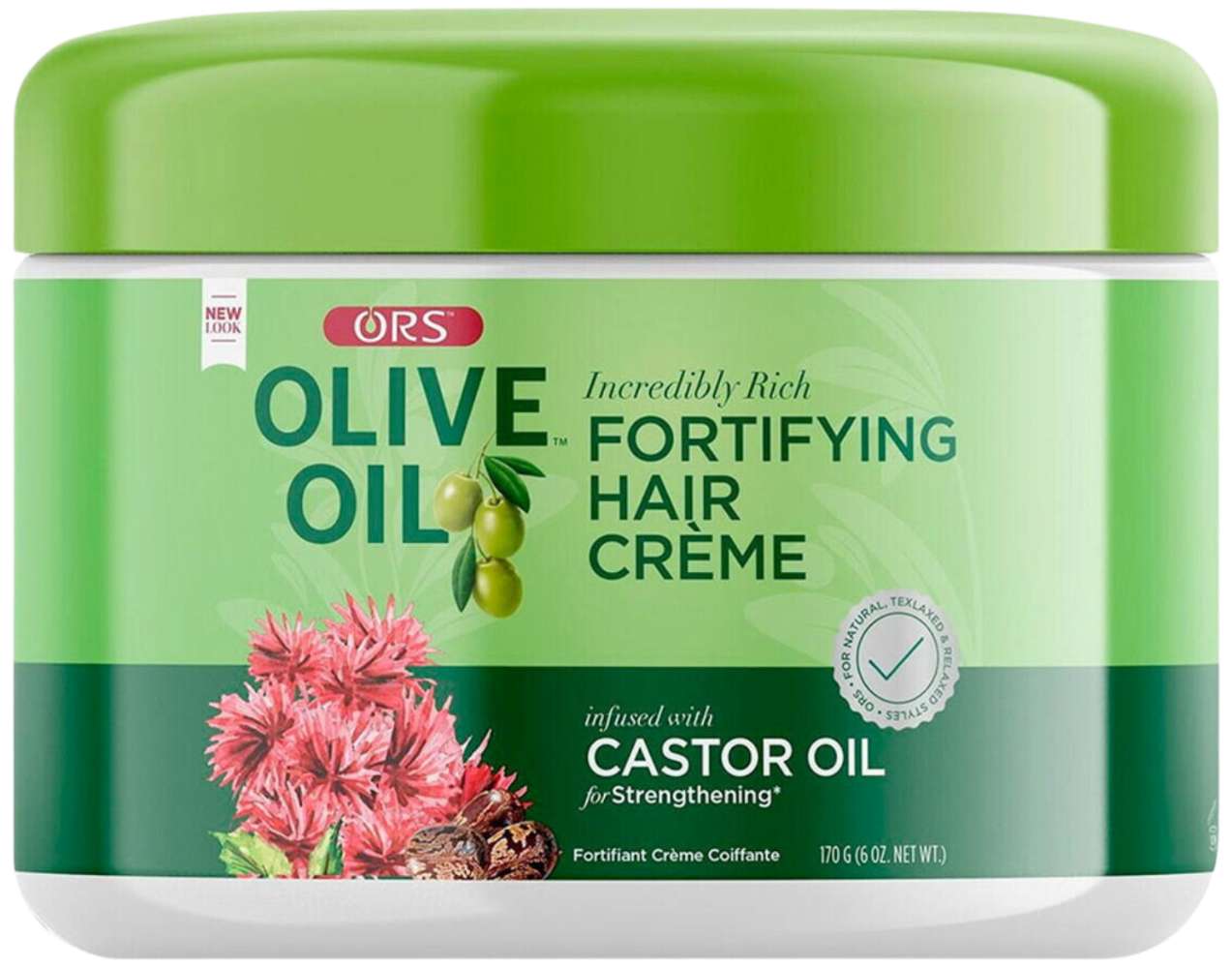 ORS Fortifying Hair Creme w/Castor Oil 6oz