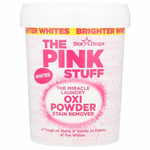 The Pink Stuff The Miracle Laundry Oxi Powder Stain Remover Brighter White 1Kg