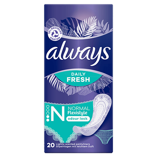 Always Daily Fresh Liners Normal 30s