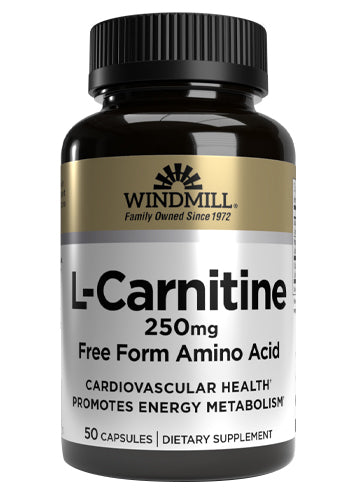 WINDMILL L-CARNITINE 250MG 50s