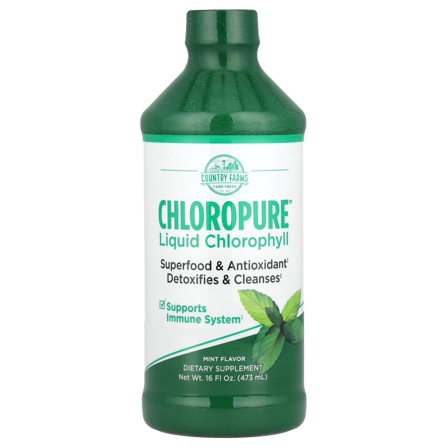 Country Farm Chloropure Liquid Chlorophyll  16OZ