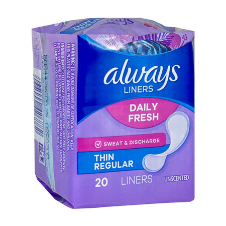 Always Thin Liners 20s
