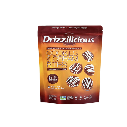 Drizzilicious Cookies & Cream Bites 21g