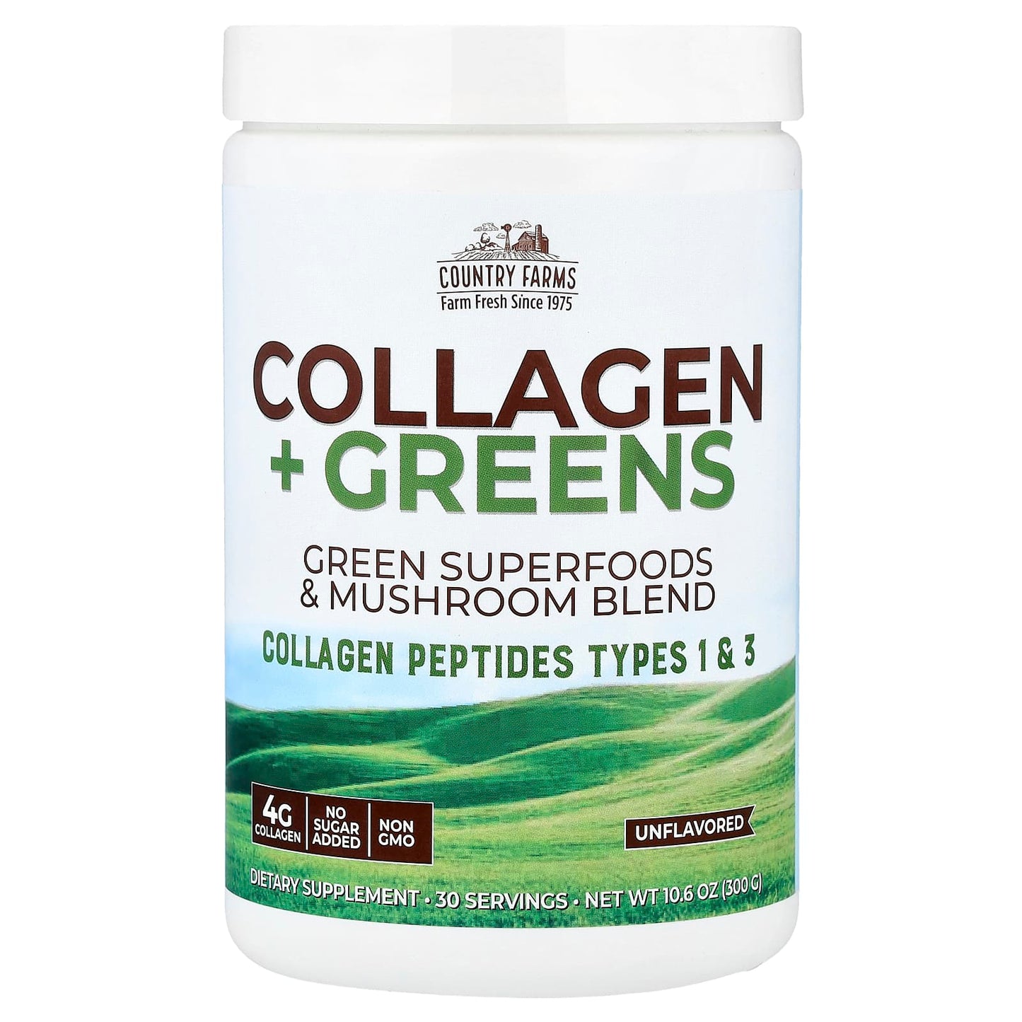 Country Farm Collagen + Green  10.6OZ