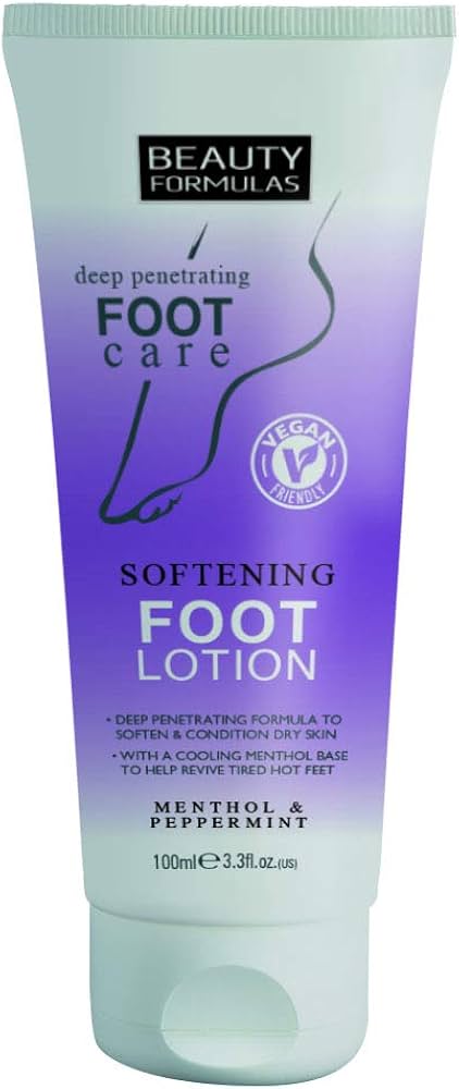 Beauty Formula Softening Foot Lotion Menthol & Peppermint 100ml