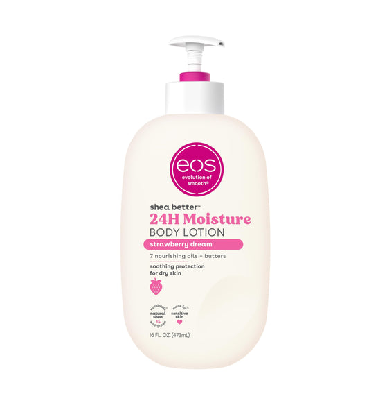 EOS Shea Butter 24H Body Lotion S/Berry Dream 16oz