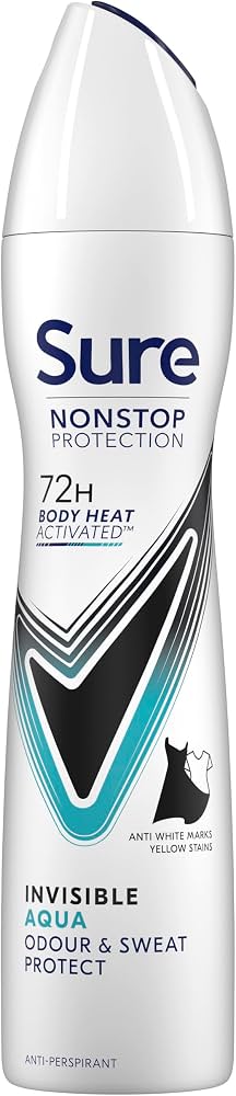 Sure N/S A/P Women Invisible Aqua 250ml