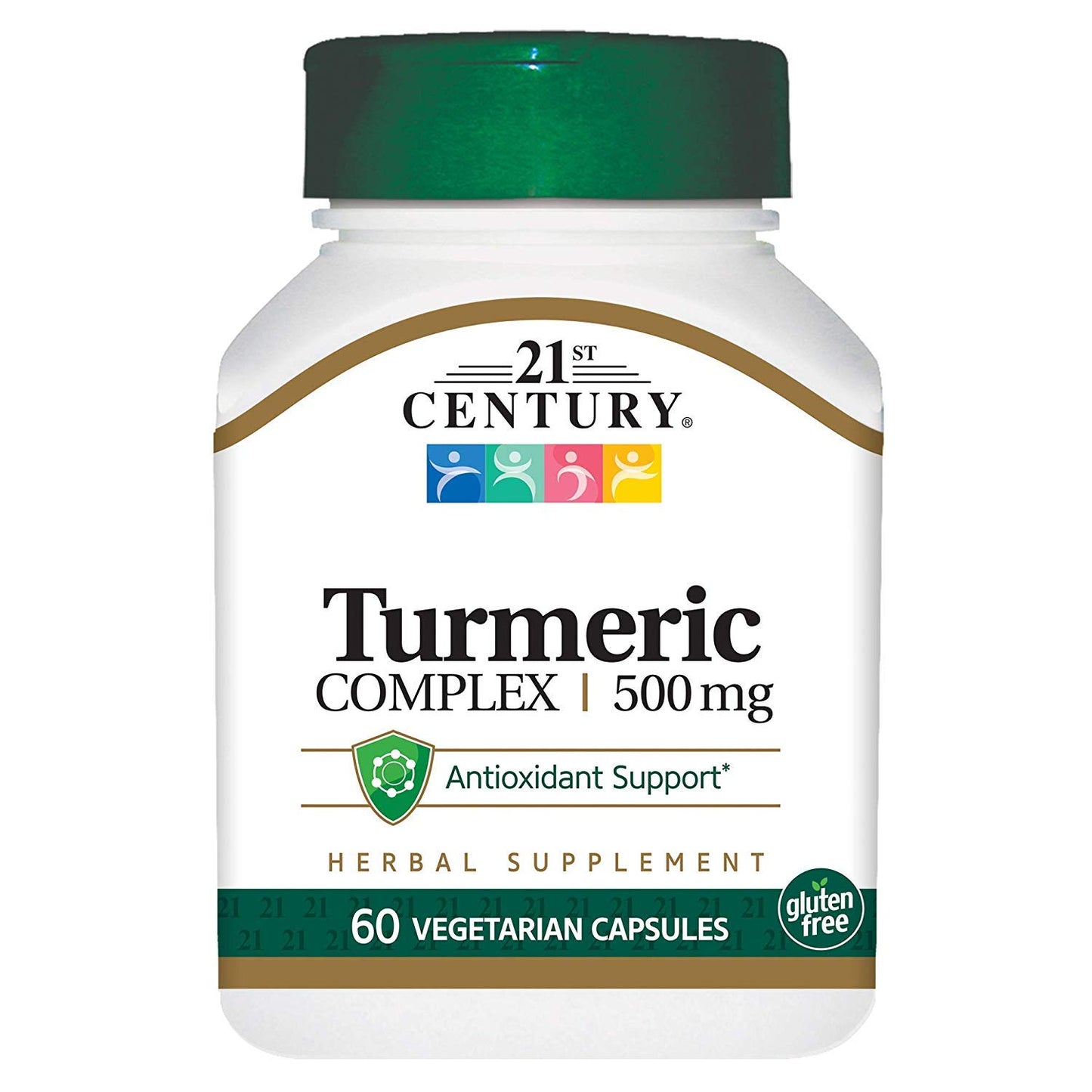 21st Century Turmeric Complex 500mg Vegetarian Capsules 60s