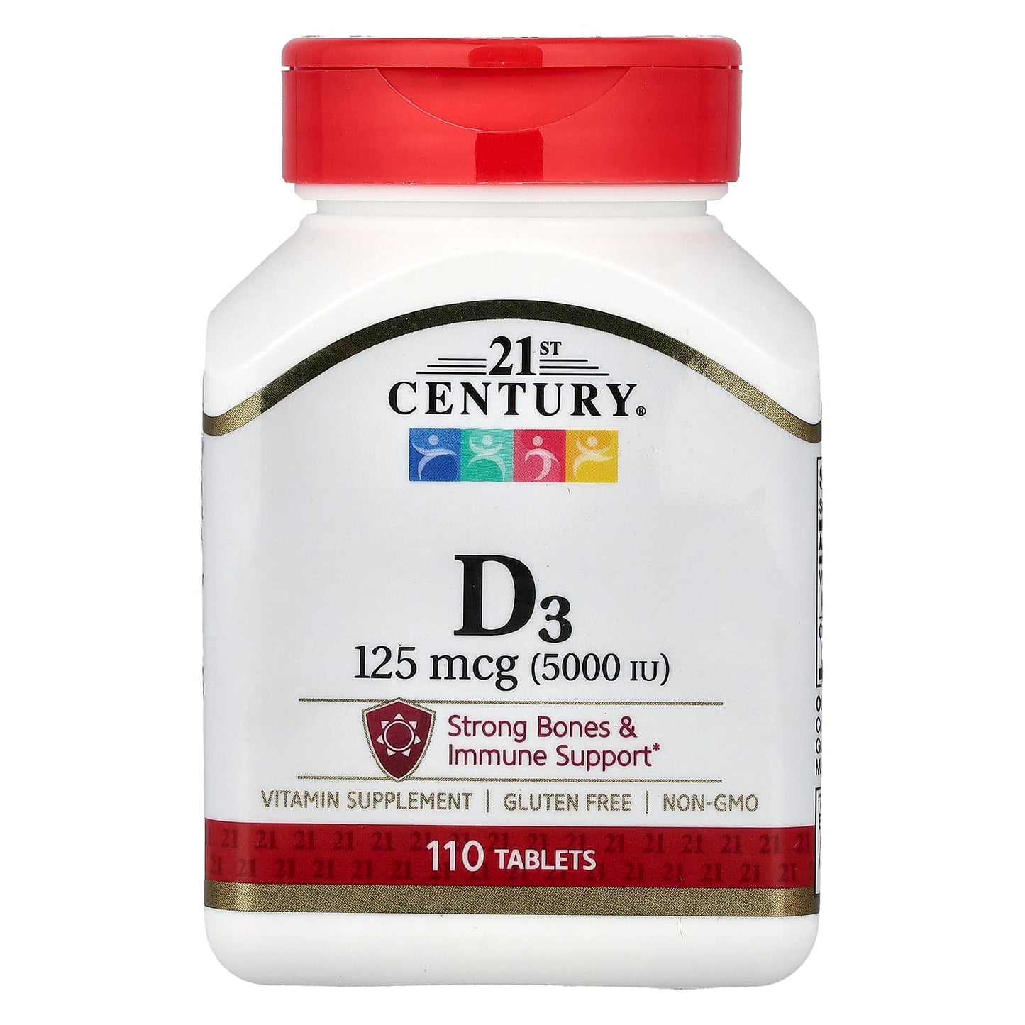 21st Century D3 125mcg (5000 iu) 110s