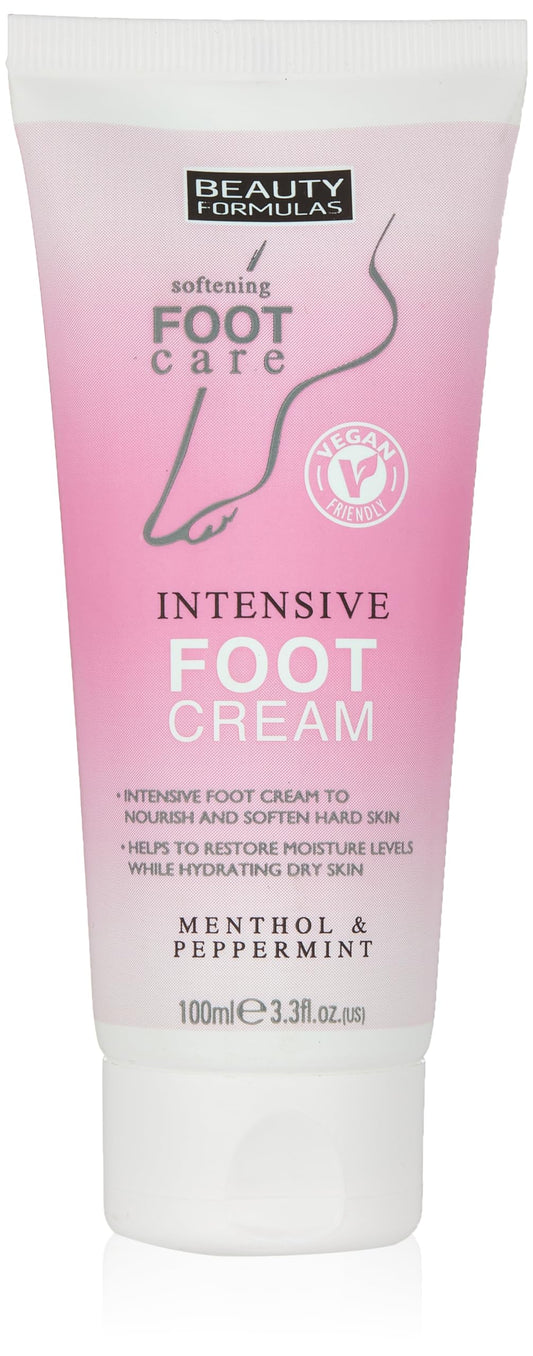 Beauty Formula Intensive Foot Cream Menthol & Peppermint 100ml