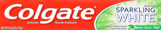 Colgate Sparkling White Mint Zing 170g