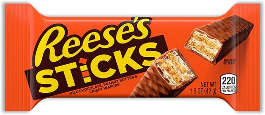 Reese's Sticks Milk Chocolate, Peanut Butter & Crispy Wafers 1.5oz
