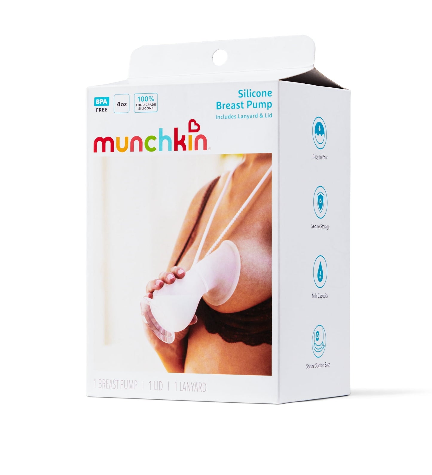 Munchkin Silicone Breast Pump 4oz