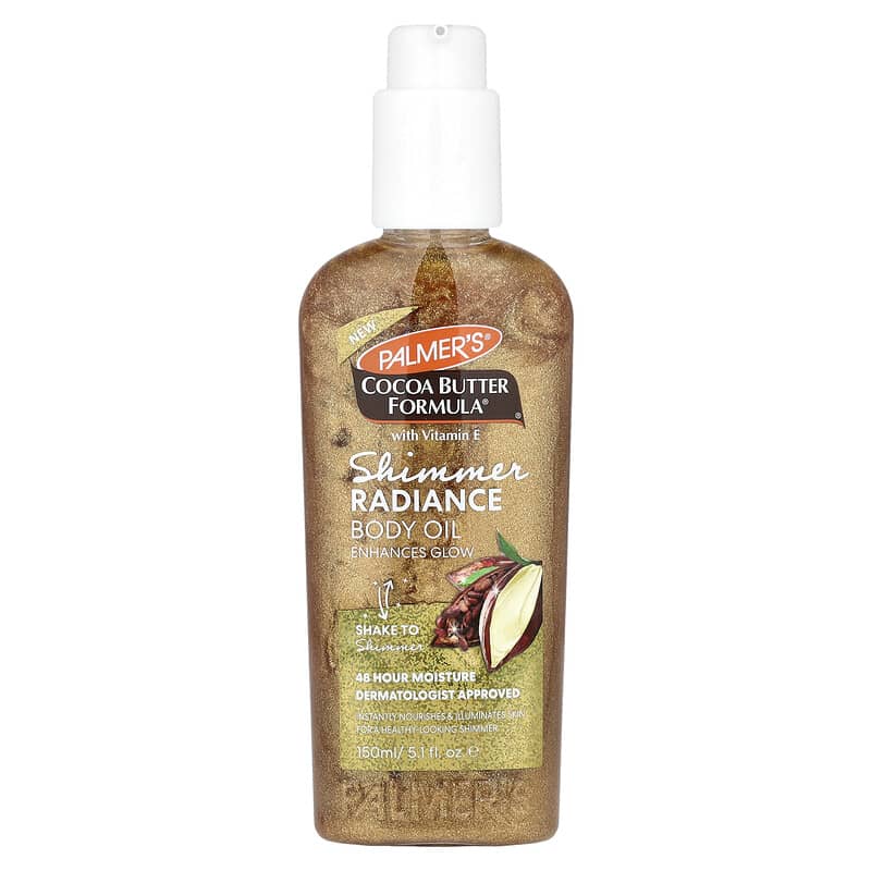 Palmer's Cocoa Butter Formula With Vitamin E Shimmer Radiance Body Oil 5.1 FL.Oz