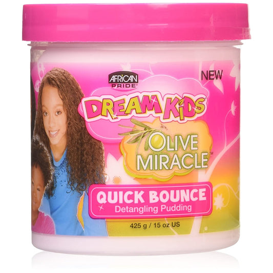African Pride Dream Kids Olive Miracle Quick Bounce Detangling Pudding 15oz