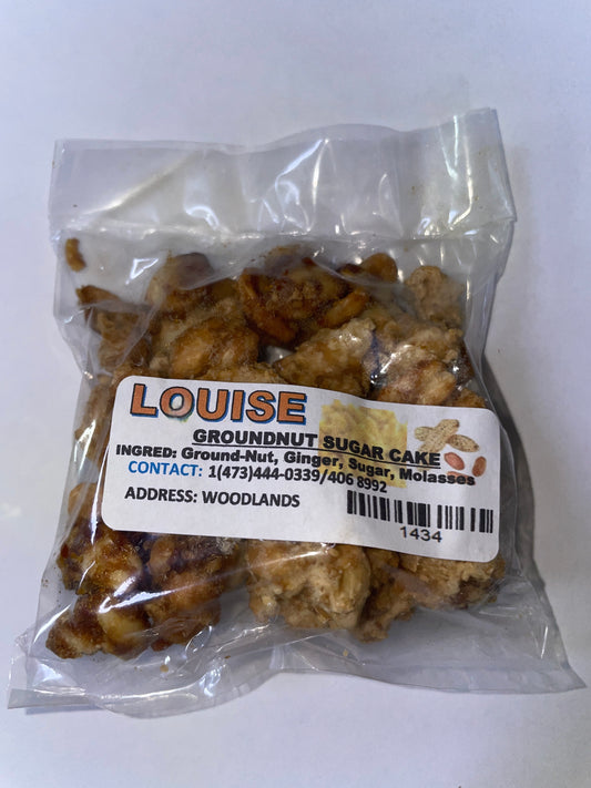 Louise Groundnut Sugar cake