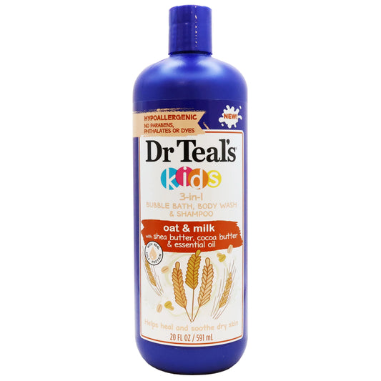 Dr Teal's Kids 3n1 Oat & Milk
