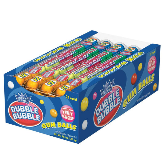 DB Asstd Fruit Gum Balls 12ct