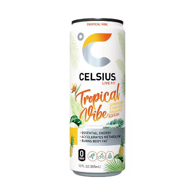Celsius Retro Vibe Sparkling Water
