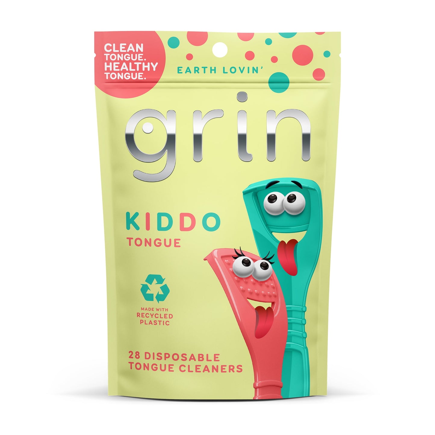 Grin Kiddo Tongue Cleaners 28s