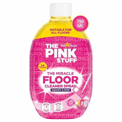 The Pink Stuff The Miracle Floor Cleaner Spray Squirt & Mop 750mL