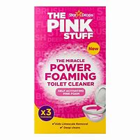 The Pink Stuff The Miracle Power Foaming Toilet Cleaner Self Activating Foam 3x100g