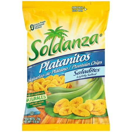 Soldanza Plantain Chips 160g Lightly Salted