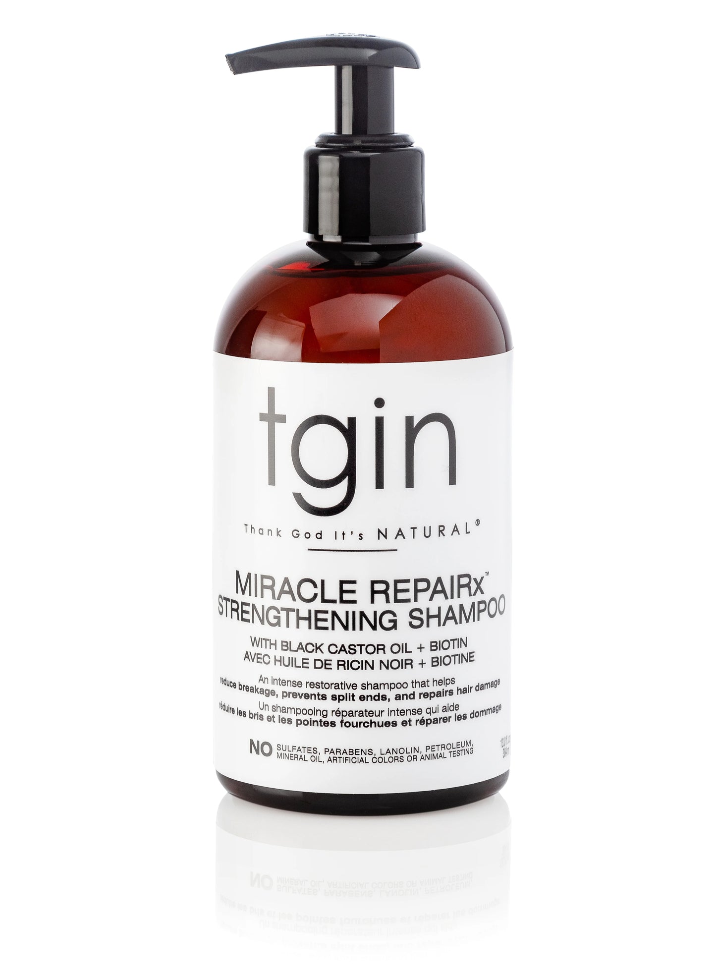 TGIN MIRACLE REPAIR STRENGTHENING  SHAMPOO 13OZ