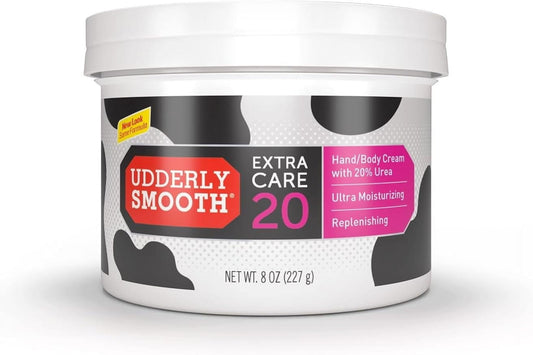 Udderly Smooth Cream 20% Urea 8ozs