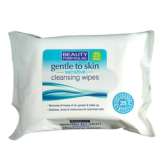 Beauty Formula Gentle  to Skin Sensitive Cleansing Wipes 25's