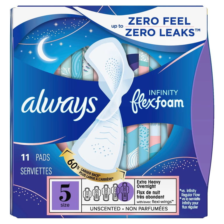 Always Infinity Flex Foam Size 5
