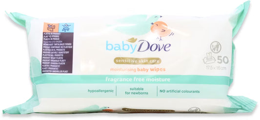 Baby Dove Frag Free Sens Wipes