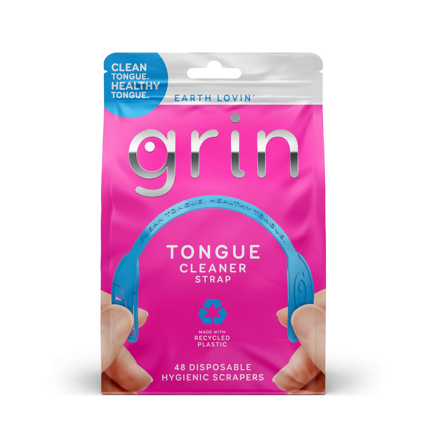 Grin Tongue Cleaner Strap