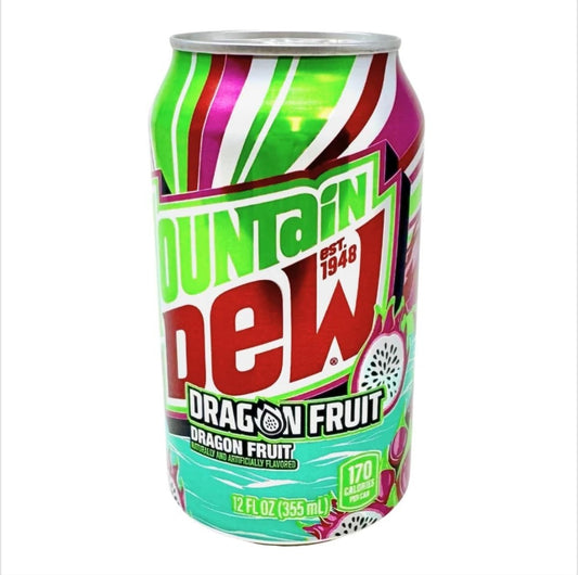 Mountain Dew Dragon Fruit Soda