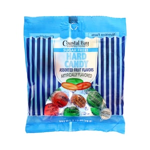 Coastal Bay Sugar Free Hard Candy Assorted Fruit Flavors 78g